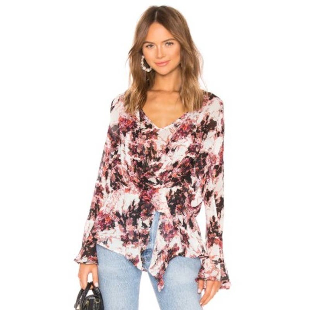 IRO Paradon REVOLVE Floral Feminine Romantic Top